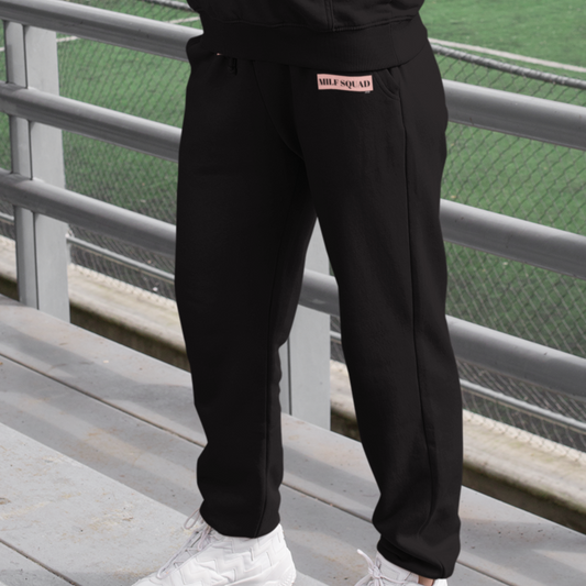 MILF SQUAD Joggers (Black)