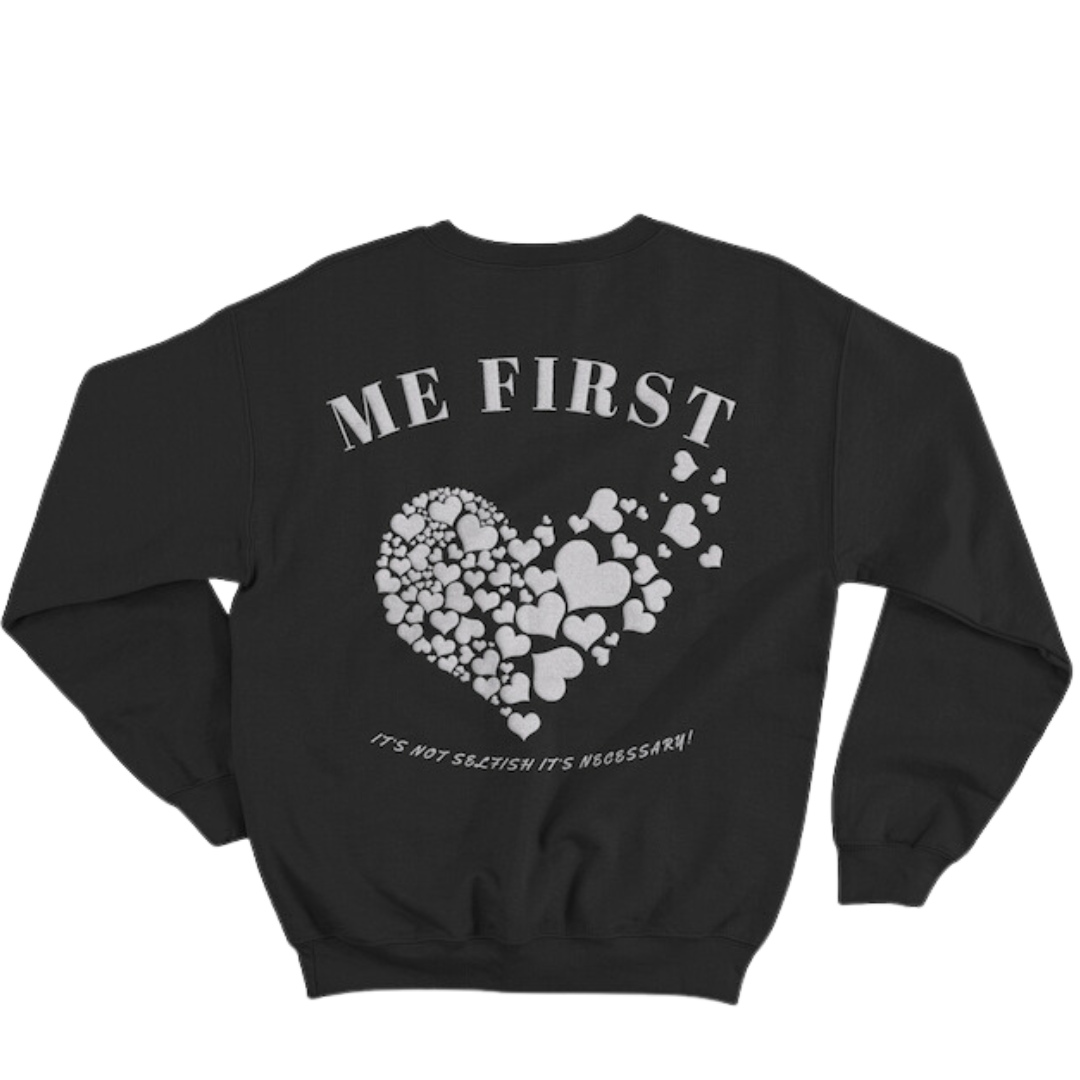 Exploding Heart Sweatshirt (Grey Print)